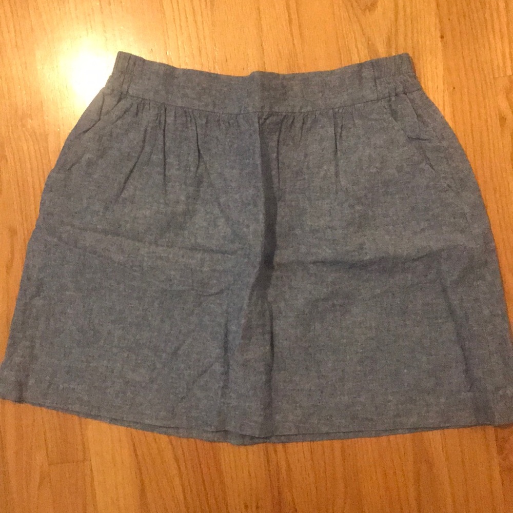 Loft chambray skirt